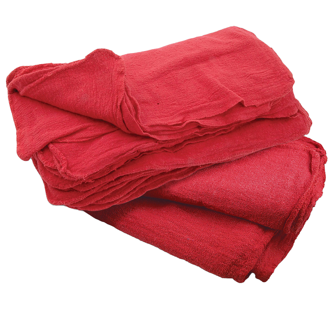 Red Shop Towels