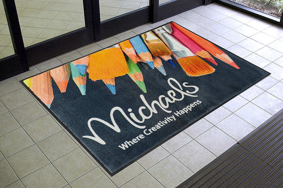 Michael's Custom Logo Entrance Mat