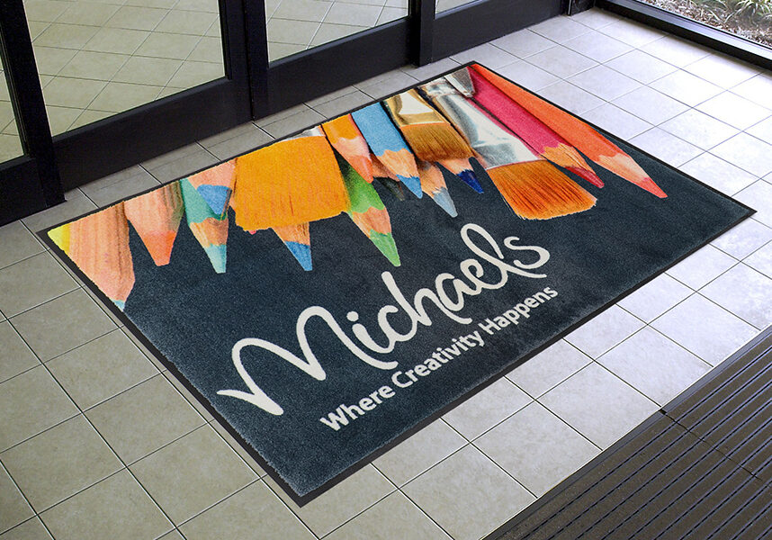 Michael's Custom Logo Entrance Mat